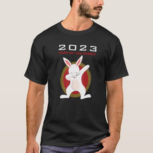 Year Of The Rabbit 2023 Chinese New Year 2023 T-Shirt (Vorderseite)