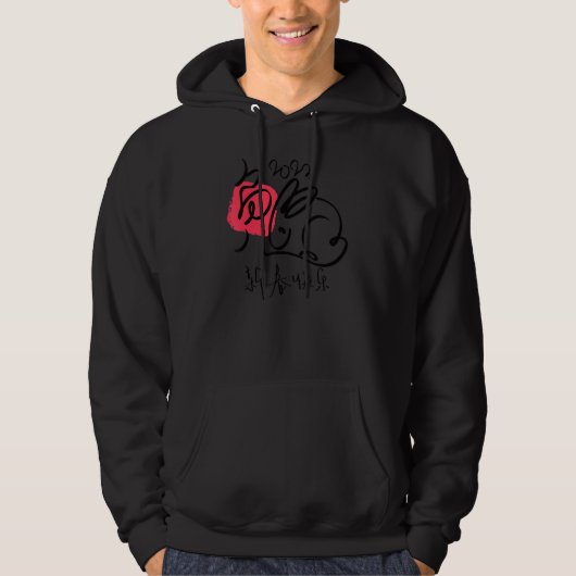 Year Of The Rabbit 2023 Chinese Zodiac Lunar New Y Hoodie (Vorderseite)