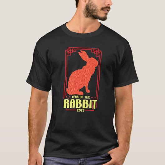 Year Of The Rabbit Chinese New Year 2023 4 T-Shirt (Vorderseite)
