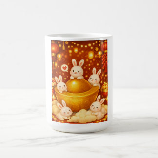 Year of the rabbit kaffeetasse