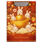 Year of the rabbit klemmbrett (Vorderseite)