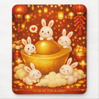 Year of the rabbit mousepad