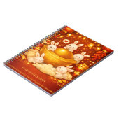 Year of the rabbit notizblock (Linke Seite)