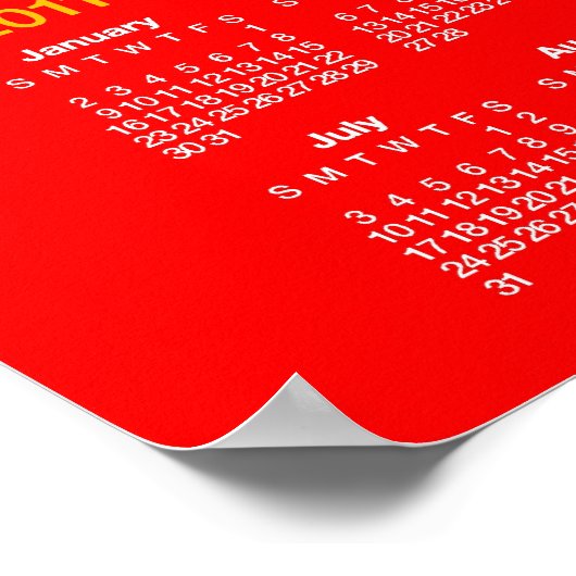 Year of the rabbit poster (Ecke)