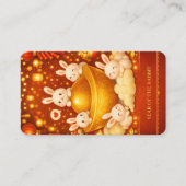 Year of the rabbit visitenkarte (Vorderseite)