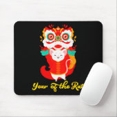 Year Of The Rat Shirt Kids 2020 Chinese Lunar New Mousepad (Mit Mouse)
