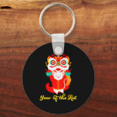 Year Of The Rat Shirt Kids 2020 Chinese Lunar New Schlüsselanhänger (Vorderseite)