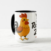 Year of the Rooster 2029 Tasse (Vorderseite Links)