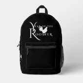 Year of the Rooster Bedruckter Rucksack (Vorderseite)