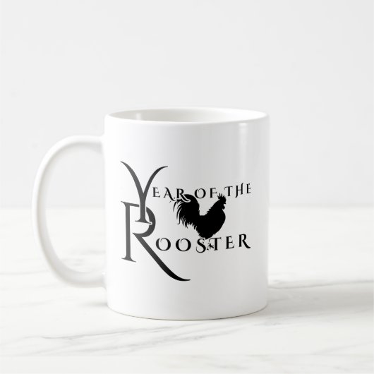 Year of the Rooster Kaffeetasse (Links)