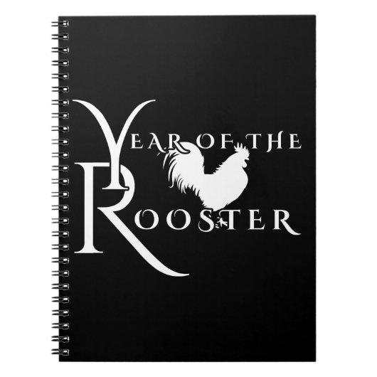 Year of the Rooster Notizblock (Vorderseite)