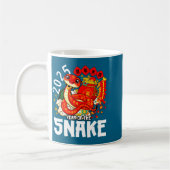 Year Of The Snake 2025 Chinese New Year 2025 Red S Kaffeetasse (Links)