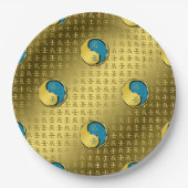 Year of the Water Dragon Pappteller (Vorderseite)