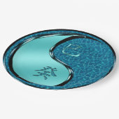 Year of the Water Snake Pappteller (Schrägansicht)