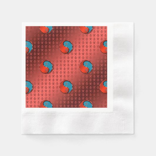 Year of the Water Tiger Serviette (Vorderseite)