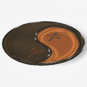 Year of the Wood Horse Pappteller (Schrägansicht)