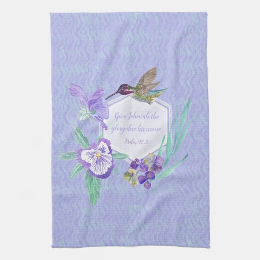 Year text JW Geschirrtuch (Vertikal)