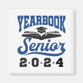 Yearbook Senior 2024 Magnet (Vorne)
