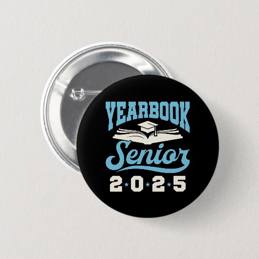 Yearbook Senior Class 2025 Button (Vorne & Hinten)
