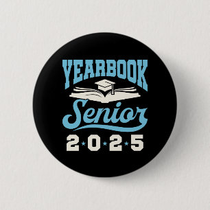 Yearbook Senior Class 2025 Button