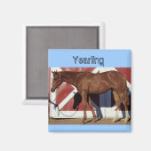 Yearlling Magnet (Vorderseite/Rückseite)