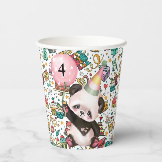 Yearly Happy Birthday Pappbecher (Rückseite)