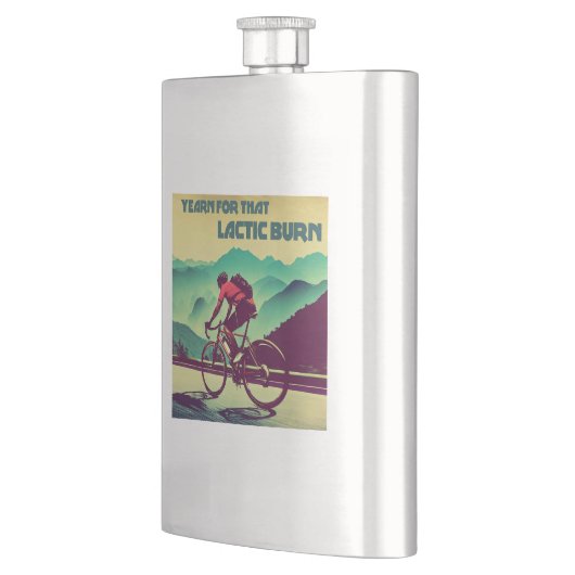 Yearn für dieses laktische Brennen Radfahren Flachmann (Links)