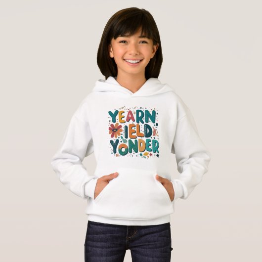 Yearn Yield Yonder KID Hoodie (Vorne ganz)
