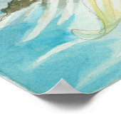Yearning Litlle Mermaid ART PRINT Poster (Ecke)