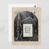 Years "The Stolen Child" Viktorianische Postkarte (Vorne/Hinten)