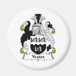Yeates Familienwappen Magnet