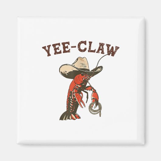 Yeclaw Funny Crawfish Cajun Seafood Festival Magnet (Vorne)
