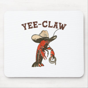 Yeclaw Funny Crawfish Cajun Seafood Festival Mousepad