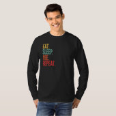 Yee Crypto isst Sleep Yee Repeat T-Shirt (Vorne ganz)