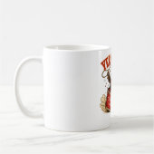 Yee-Gobble Truthahn Erntedankfest Design Kaffeetasse (Links)