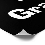 Yee Haw bin ich ein Großvater-T-Shirts und Geschen Poster (Ecke)