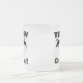 Yee Haw bin ich ein Großvater-T - Shirts und Mattglastasse (Mittel)
