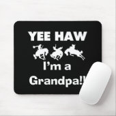 Yee Haw bin ich ein Großvater-T - Shirts und Mousepad (Mit Mouse)
