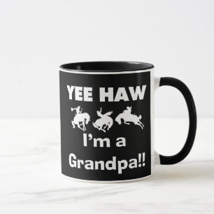 Yee Haw bin ich ein Großvater-T - Shirts und Tasse
