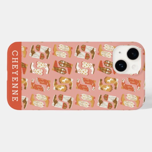 Yee Haw Cowgirl Boots Case-Mate iPhone Case (Rückseite (Horizontal))
