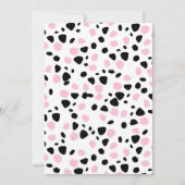 Yee Haw Disco Cowgirl Rodeo Birthday Einladung (Rückseite)