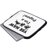 Yee Haw I bin ein Papaw-T - Shirt und Geschenke Laptopschutzhülle (Vorne Knopf)