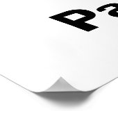 Yee Haw I bin ein Papaw-T - Shirt und Geschenke Poster (Ecke)