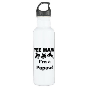 Yee Haw I bin ein Papaw-T - Shirt und Trinkflasche