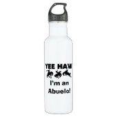 Yee Haw ich bin Abuelo-T - Shirt und Trinkflasche (Vorderseite)