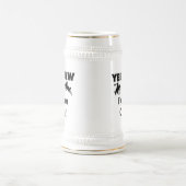 Yee Haw ich bin ein Opa-T - Shirt und Geschenke Bierglas (Mittel)