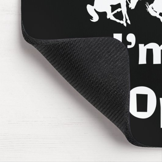 Yee Haw ich bin ein Opa-T - Shirt und Geschenke Mousepad (Ecke)