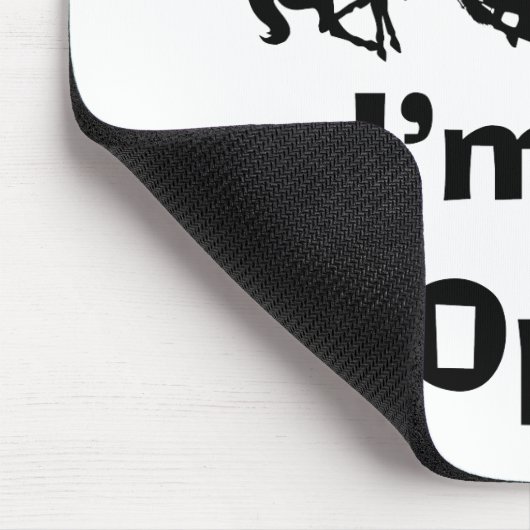 Yee Haw ich bin ein Opa-T - Shirt und Geschenke Mousepad (Ecke)