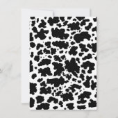 Yee Haw Pink Cowgirl Rodeo 30. Geburtstag Einladung (Rückseite)