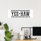 YEE-HAW POSTER (Heimbüro)